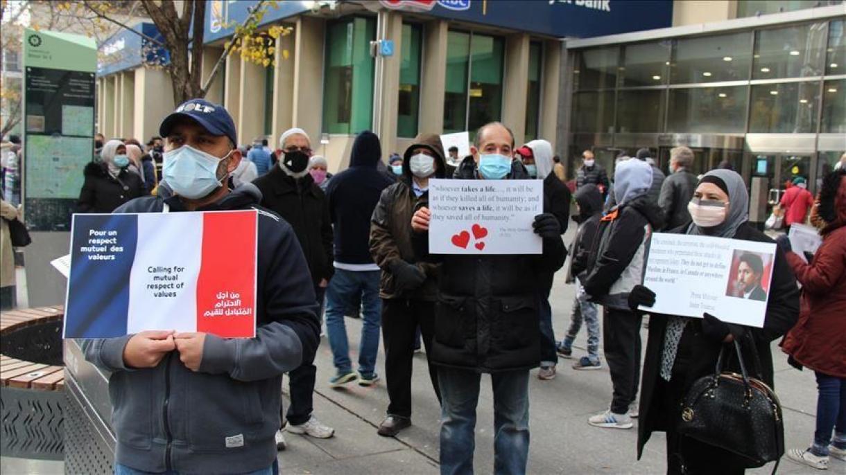Canada : la communauté musulmane proteste contre les injures de Macron envers l'islam