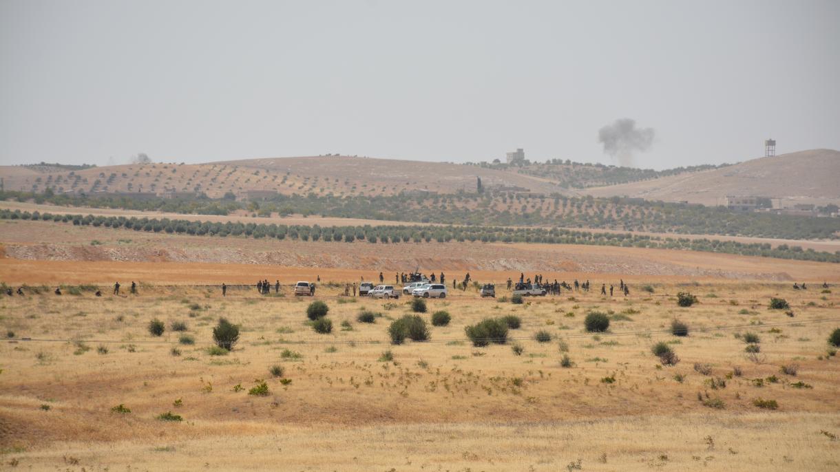 Cerablus rayonunda bomba yerləşdirilmiş avtomobil partladıldı