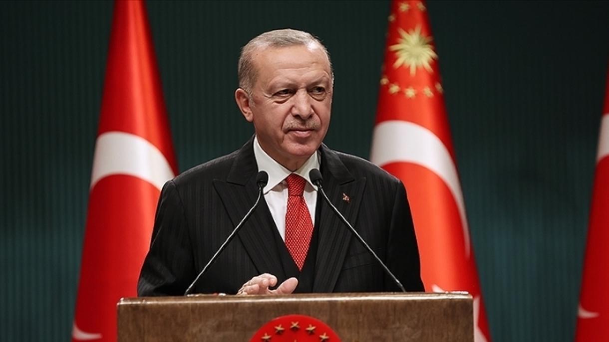Erdogan Türk Dil Baýramy Mynasybetli Ýüzlenme Çap Etdi