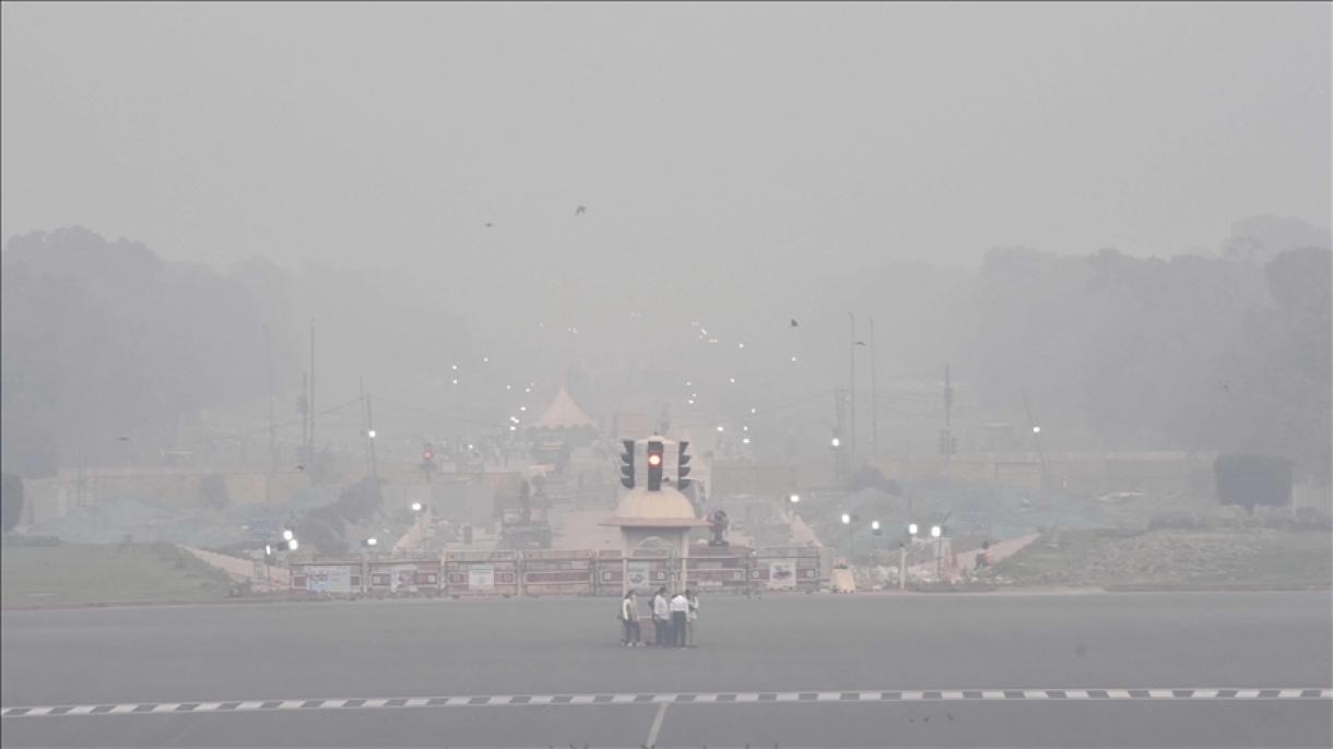 آلودگی هوا در دهلی نو، به حد خطرناکی رسیده است