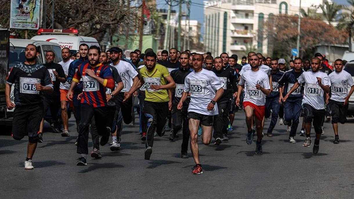 مسابقه دو در حمایت از اسرای فلسطینی در غزه
