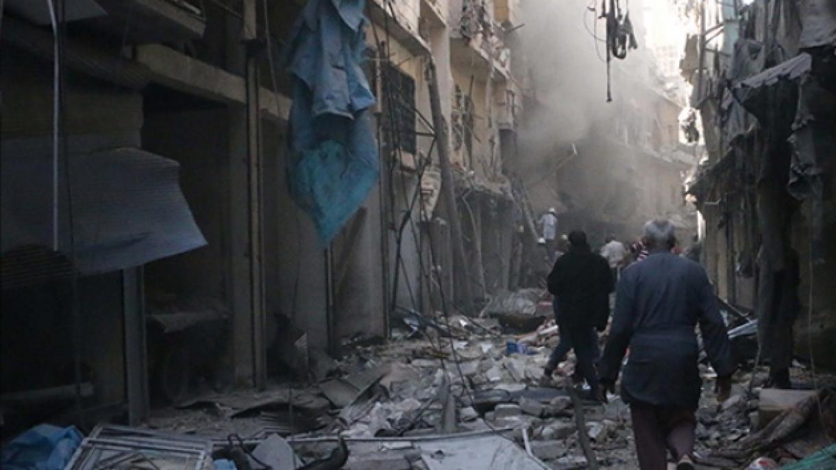 Ataque del Ejército sirio cobra la vida de 10 personas en Alepo