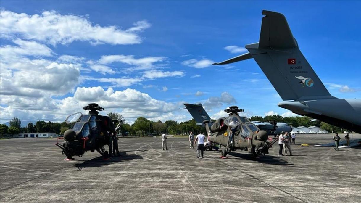 土耳其又向菲律宾交付两架阿塔克直升机