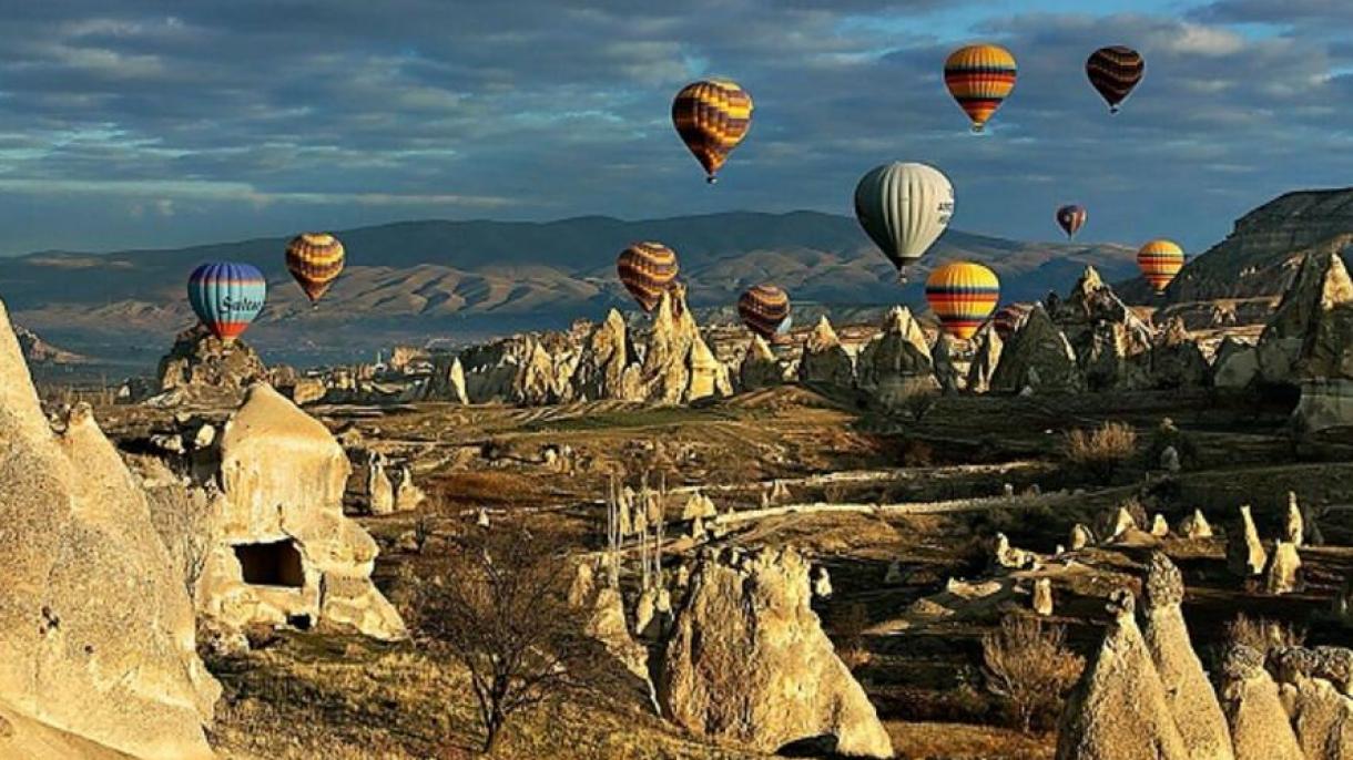 カッパドキアの熱気球ツアー参加者が増加