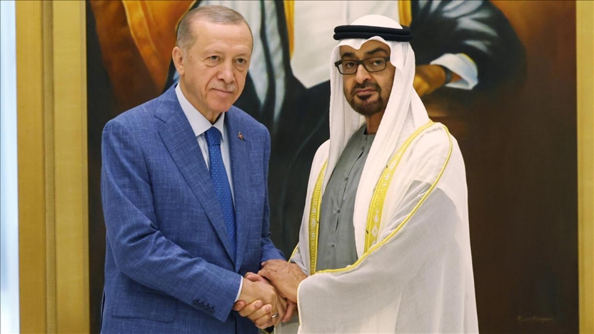 اردوغان درگذشت برادر رئیس دولت امارات را تسلیت گفت