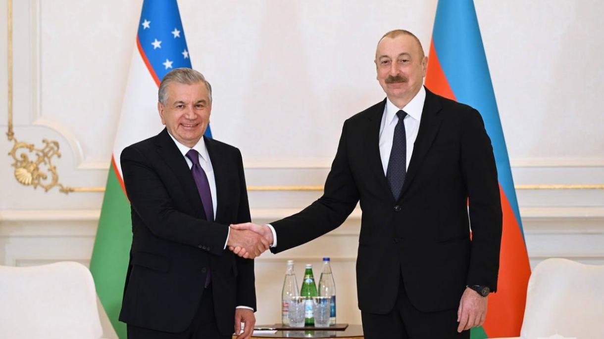 Mirziyoyev Bokuda Ozarbayjon Prezidenti Ilhom Aliyev bilan uchrashuv o‘tkazdi