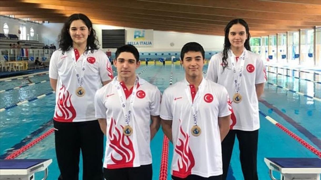 تیم ملی تورکیه قهرمان شنا در فینس جهان شد