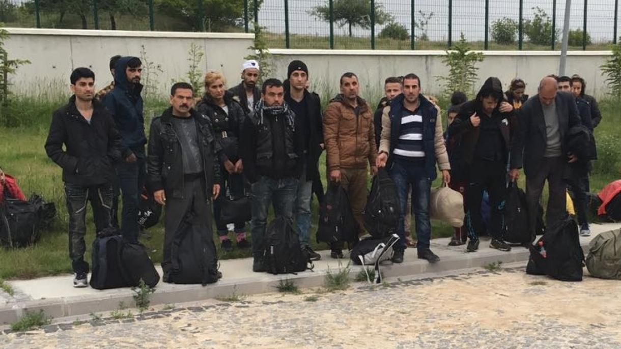 دستگیری 33 مهاجر غیرقانونی در قیرقلار ایلی تورکیه