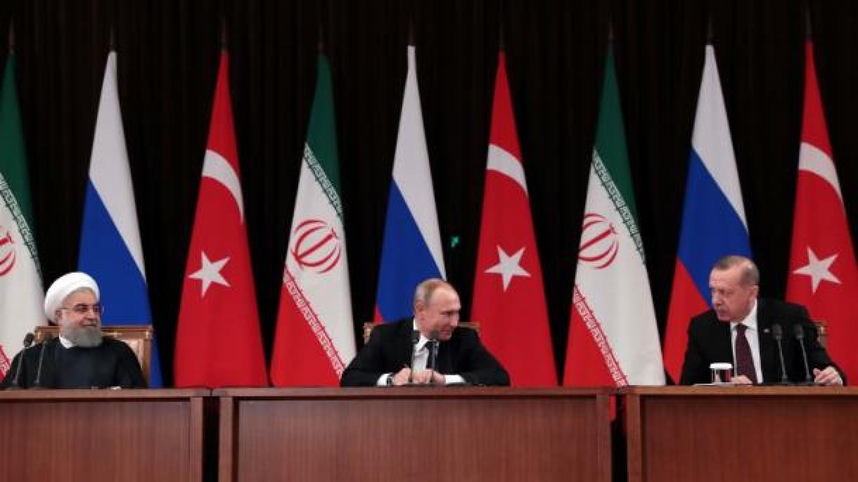 Líderes da Turquia, Rússia e Irã rejeitam planos separatistas na Síria