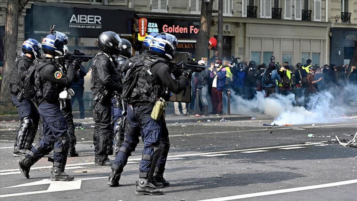 法国黄背心示威活动警察暴力伤亡情况