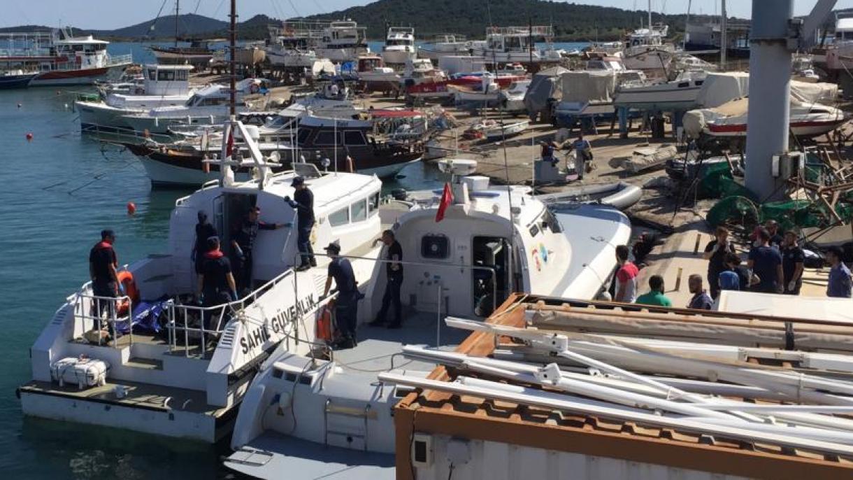 土耳其海域一艘载有偷渡客游艇沉没9死