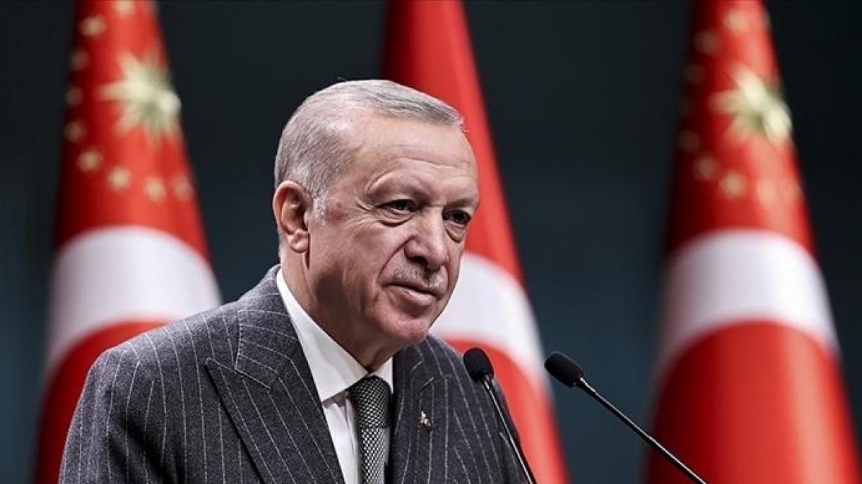پیام اردوغان به مناسبت بیست و دومین سالگرد تاسیس حزب عدالت و توسعه