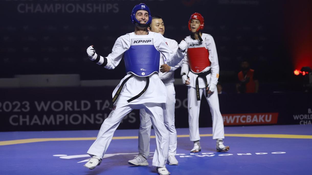 土耳其选手获得世界跆拳道锦标赛金牌