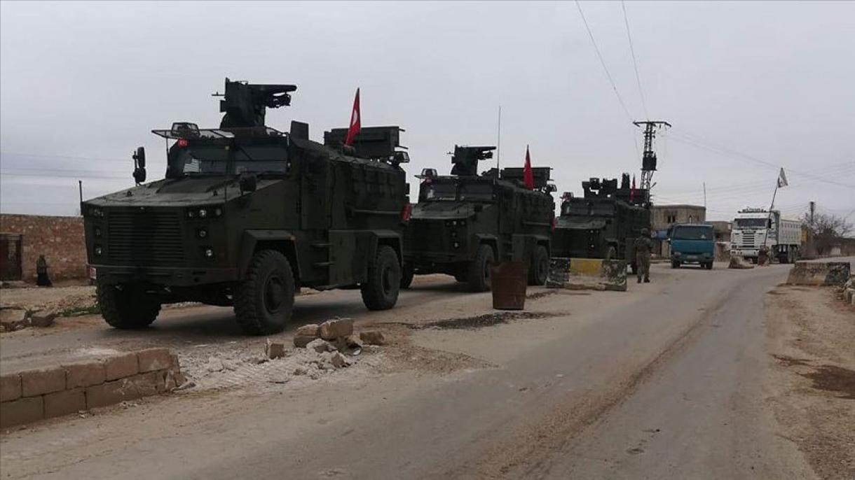 اولین عملیات گشت زنی مشترک نیروهای مسلح ترکیه و روسیه در سوریه