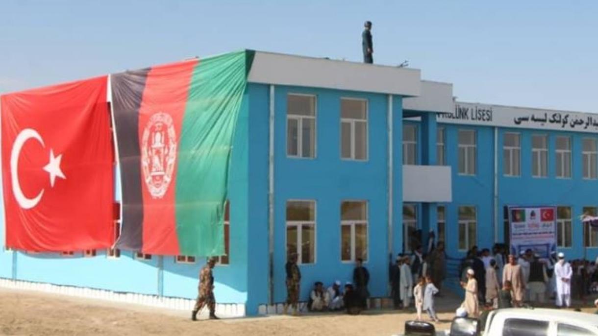 Sekolah Yang Dibina oleh Doktor Turki di Afghanistan, Dibuka