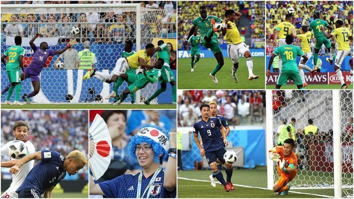 کلمبیا و ژاپن به جمع 16 تیم برتر جام جهانی ملحق شدند