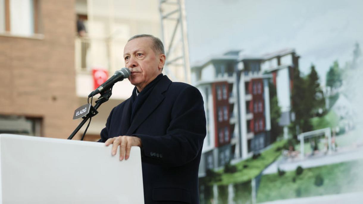 Prezident Erdogan Elazyg welaýatynda saparda bolýar