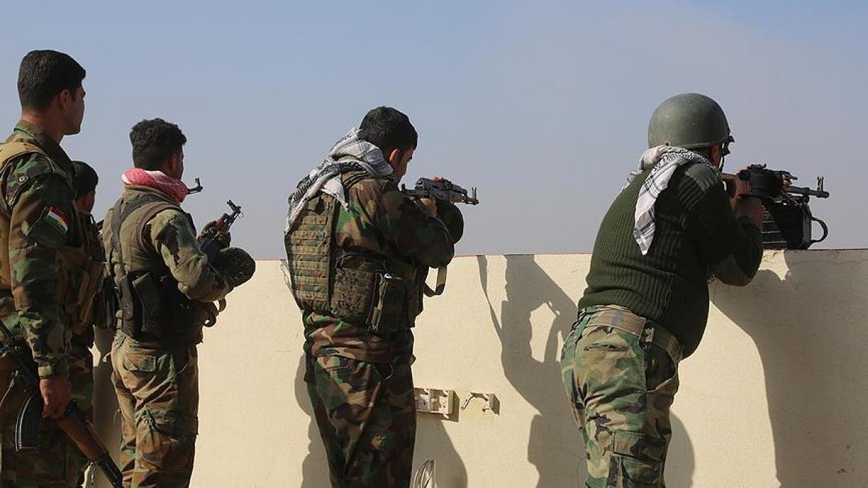 درگیری نیروهای پیشمرگه با عناصر پ.ک.ک در سنجار
