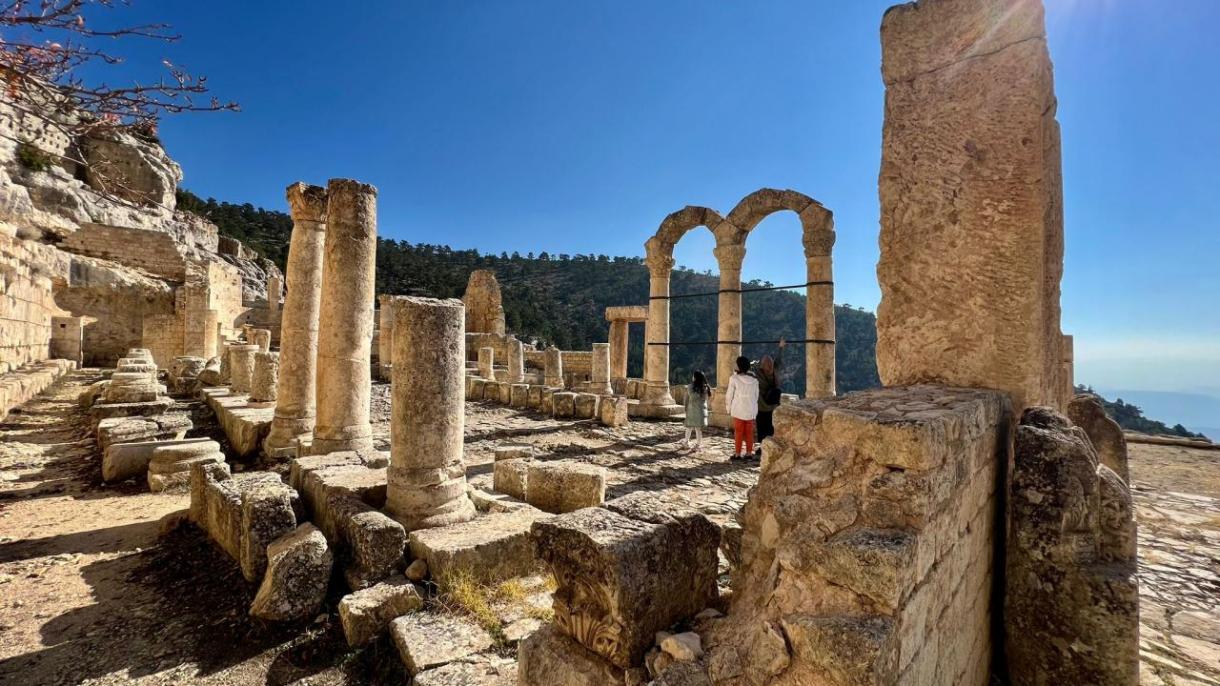 El Monasterio de Alahan en Mersin es considerado como un centro de peregrinación cristiana