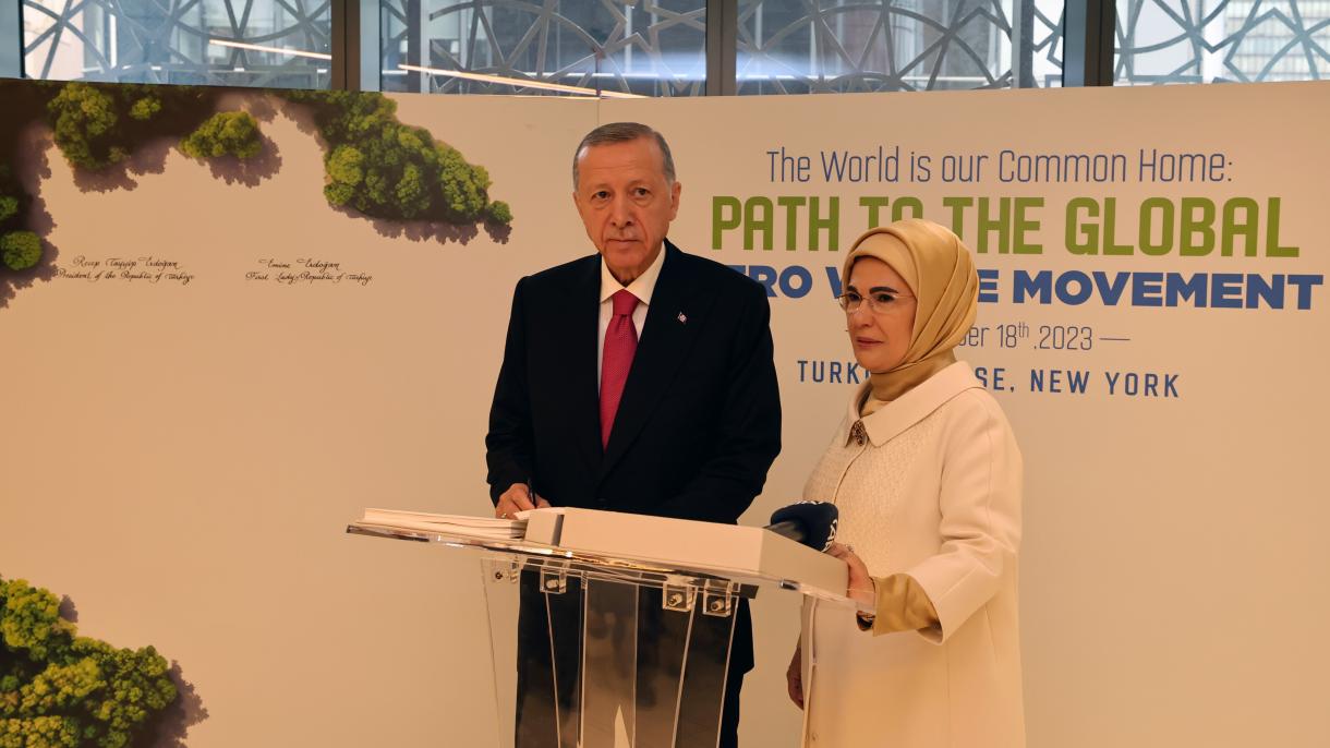 Emine Erdoganyň howandarlygynda amala aşyrylýan “Nol zyňyndy” taslamasy globallaşma ýolunda