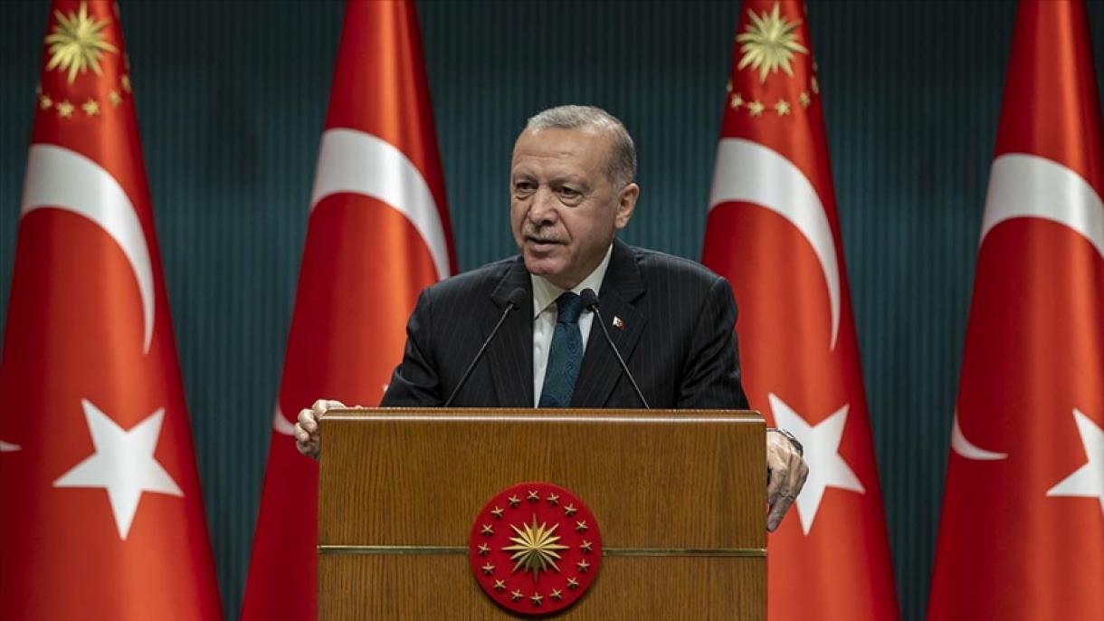 Претседателот Ердоган ја честита  38-годишнината од формирањето на Турската Република Северен Кипар