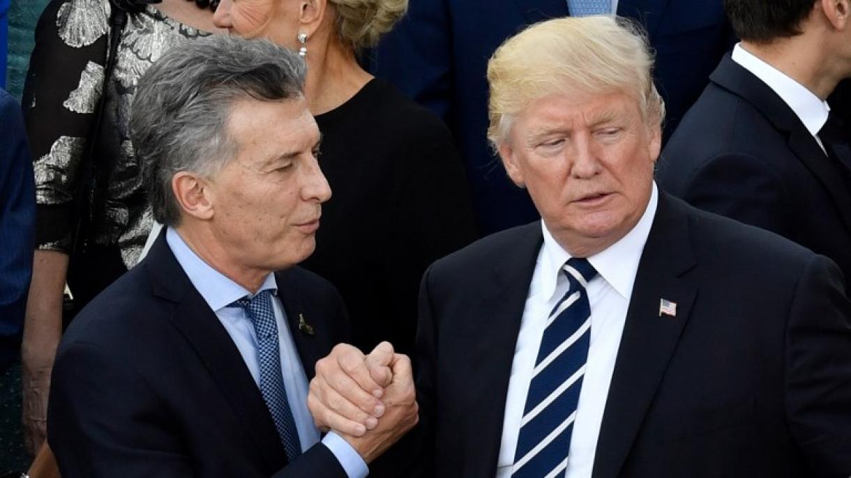Macri agradece a su "amigo" Donald Trump el respaldo a su gestión en Argentina