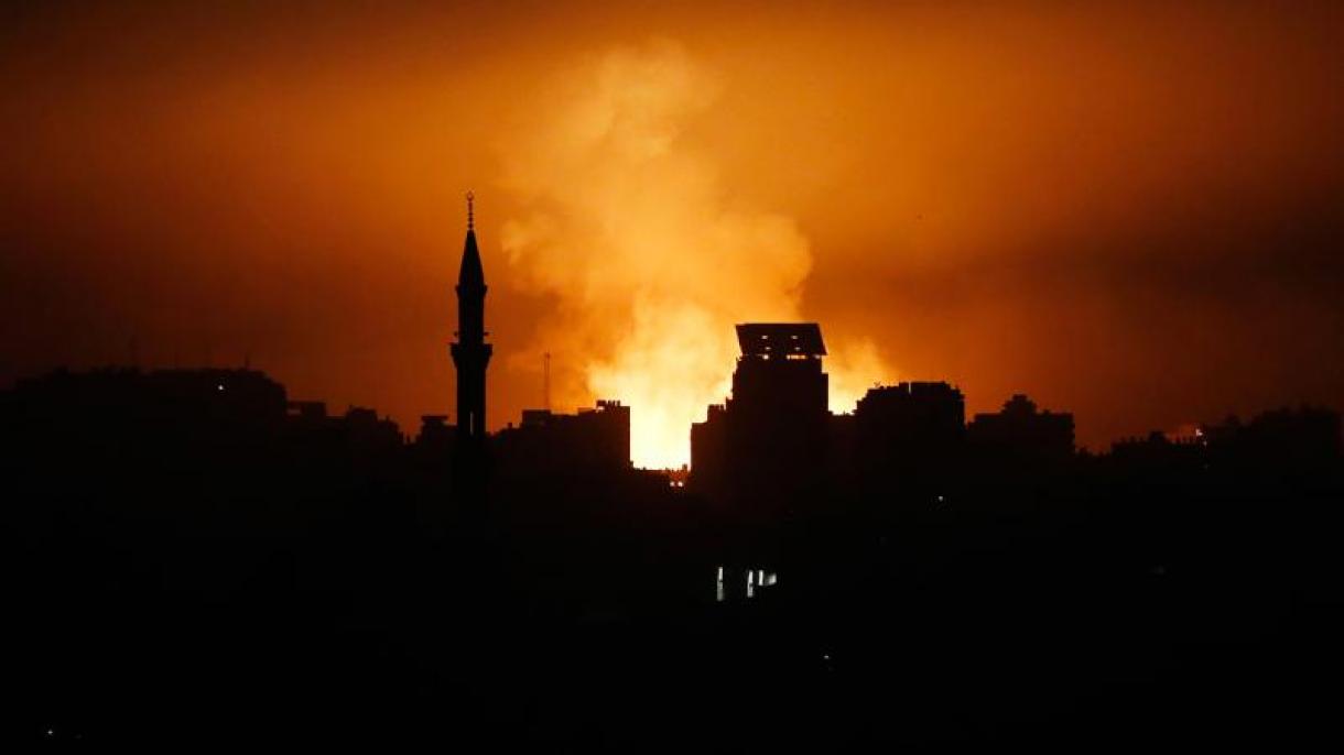 Израелската авиация проведе една от най-масираните си атаки по Газа...