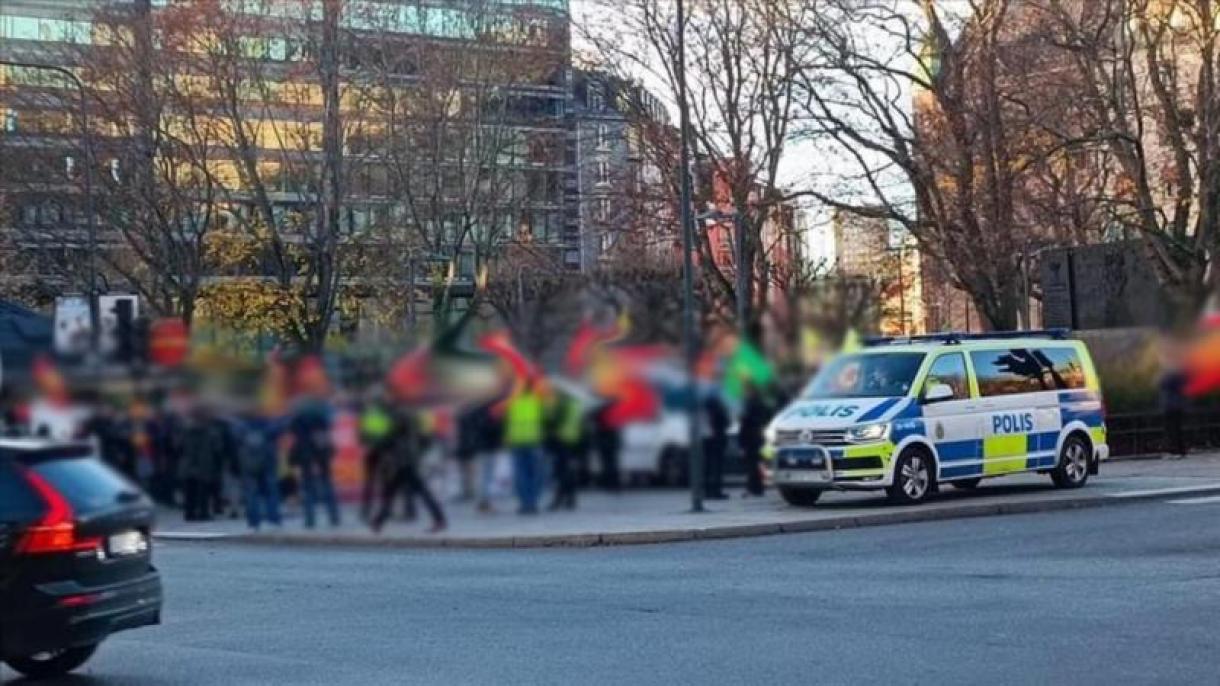 اقدام تحریک‌آمیز حامیان سازمان تروریستی پ ک ک در سوئد