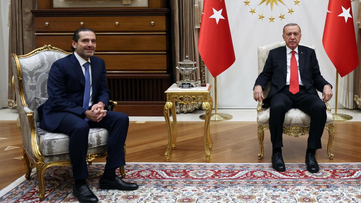 Prezident Erdogan Liwanyň ozalky Premýer ministri Haririni kabul etdi
