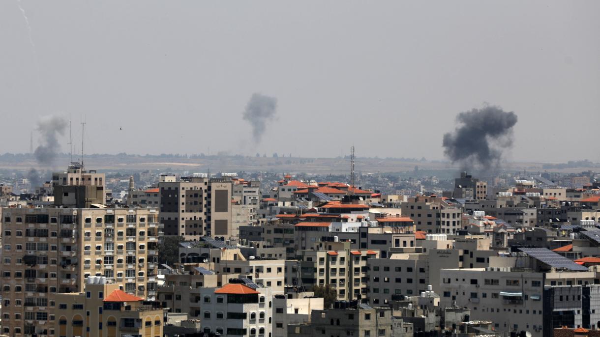 اسرائیل نینگ غزه گه قره تیلگن هجوملری عاقبتیده اونلب کیشی حیاتینی یوقاتدی