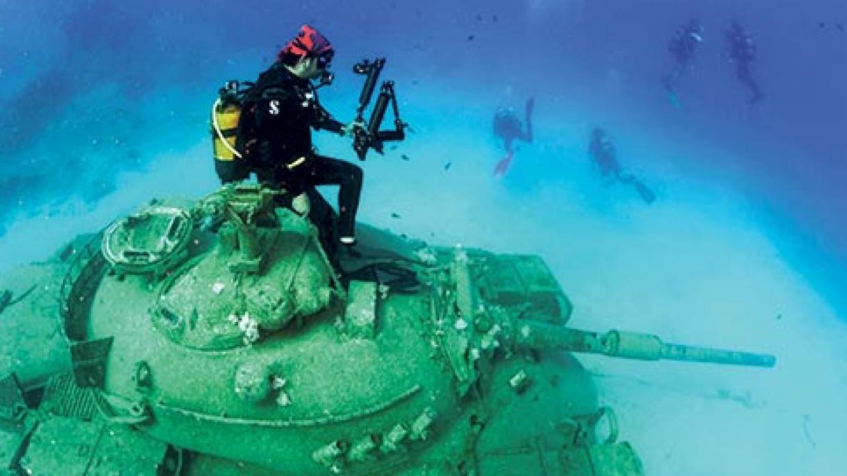 "Antalya, o Paraíso Submarino" ganhou um prêmio na Europa
