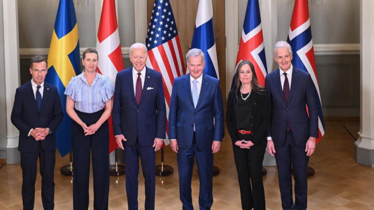 سومین نشست رهبران آمریکا و کشورهای اسکاندیناوی در شهر هلسینکی