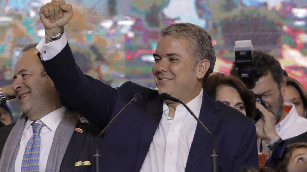 Colombia: jefes de Estado y la Farc reaccionan por triunfo de Duque