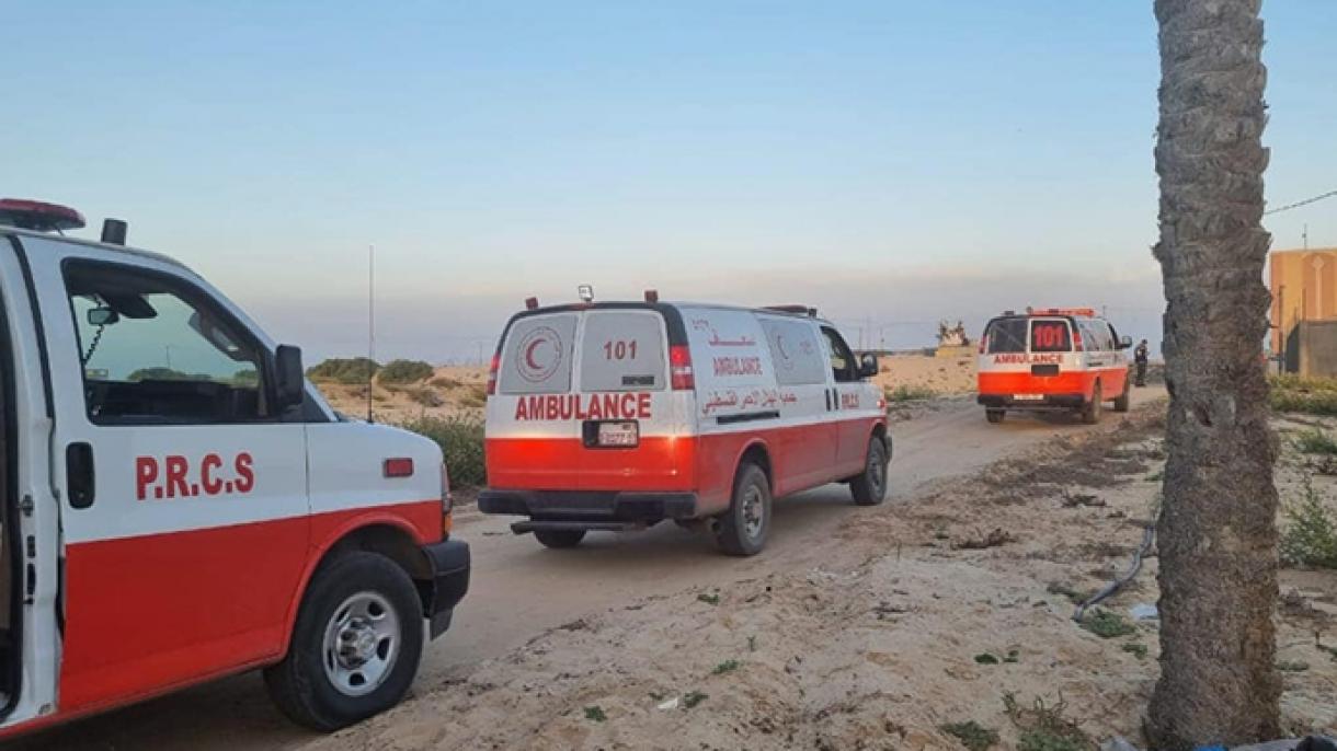 Se reanudaron los servicios de ambulancia y emergencia  al norte de la Franja de Gaza