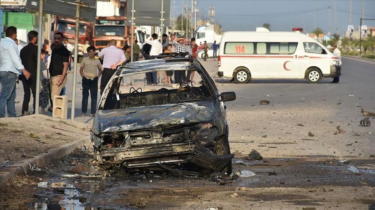 انفجار بمب در الانبار عراق