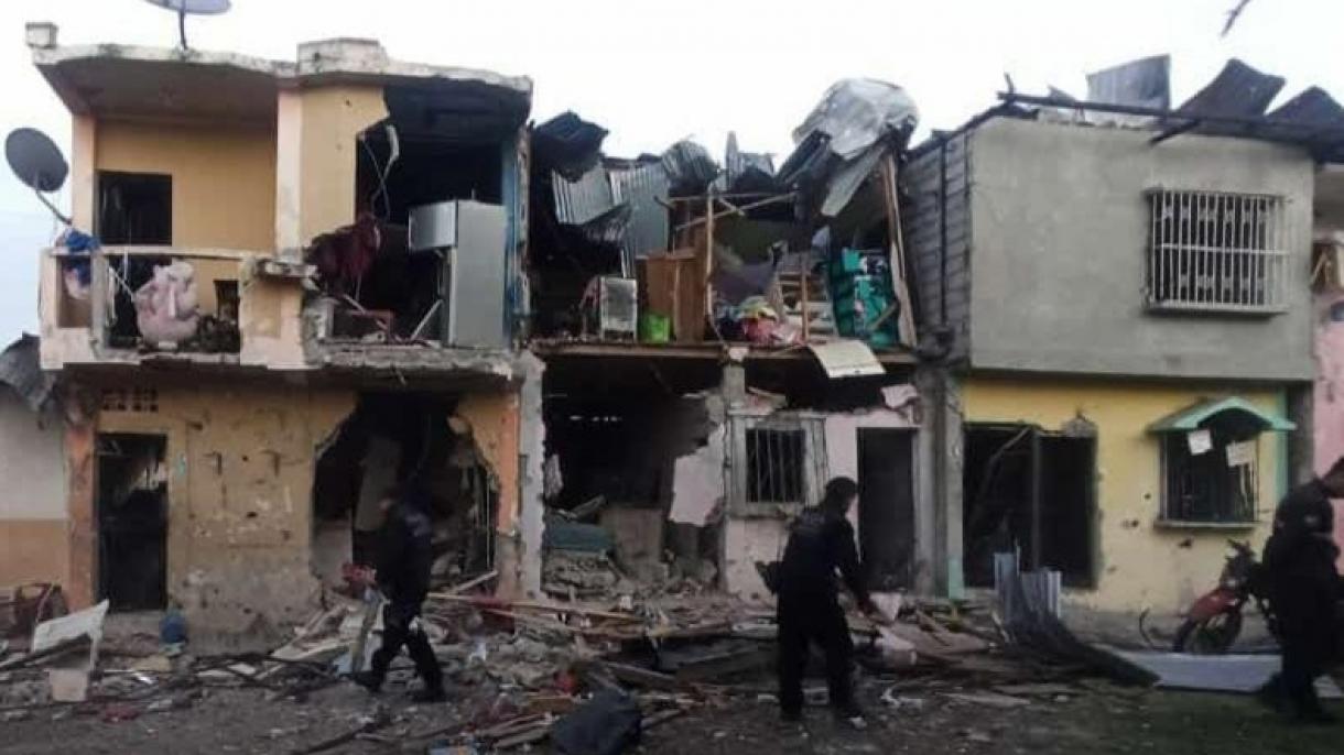 Ekvadorda bombalı hücum, onlarla yaralı və ölü