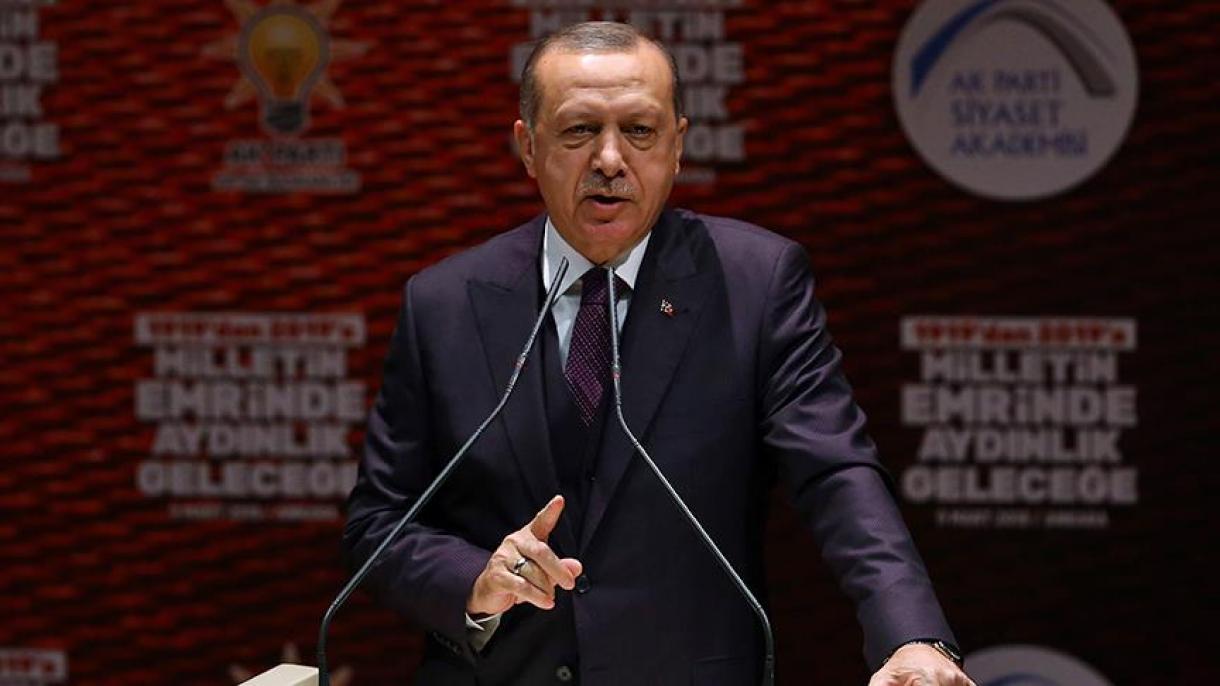 Presidente Erdogan ha señalado que las FAS turcas está a punto de entrar en Afrin de Siria