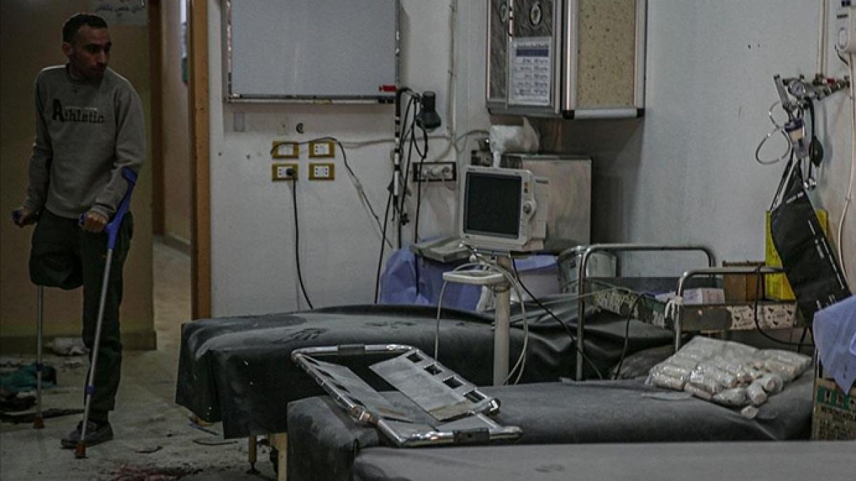 阿萨德政府军轰炸阿勒颇医院