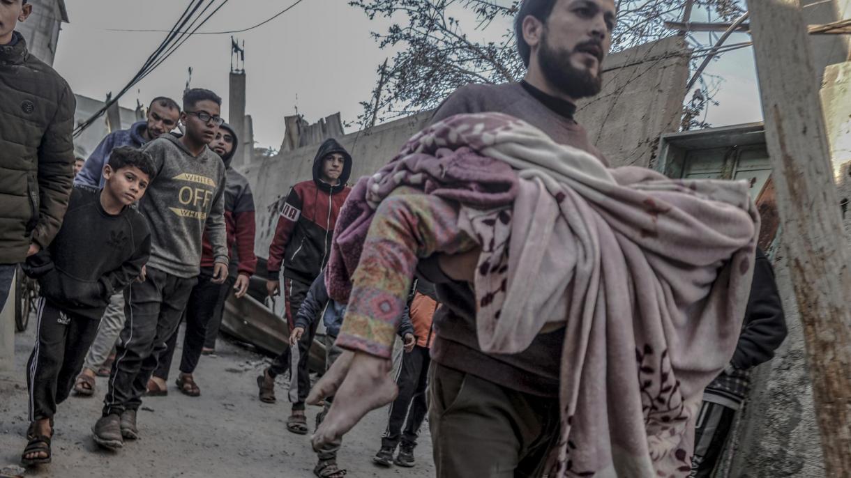 Ysraýylyň Gazada soňky 24 sagatda guran hüjümlerinde ýene-de ençeme palestinaly ýogaldy