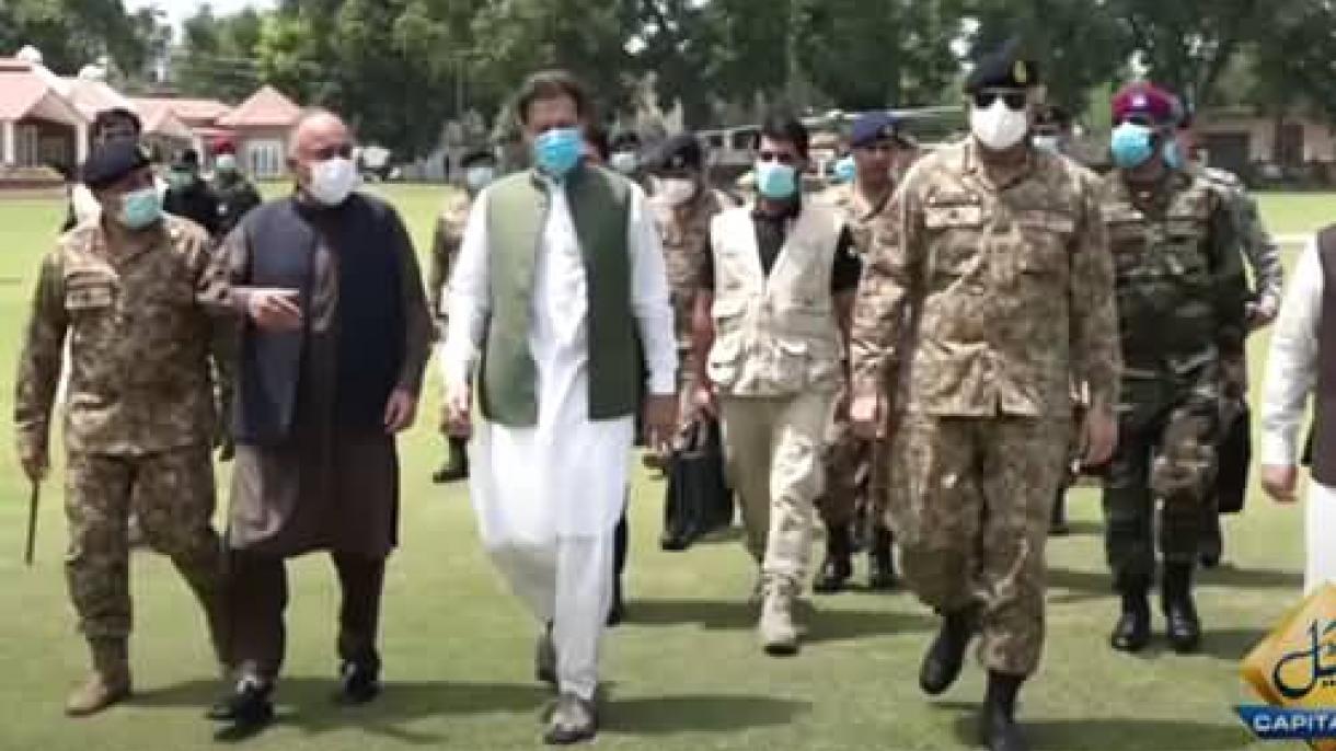 وزیر اعظم عمران خان کا دورہ پشاور