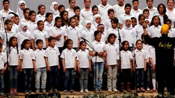 Los niños sirios hicieron oír su voz con las canciones