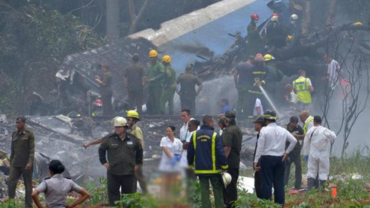 古巴737坠机死者增至112人 生还旅客仅存一名