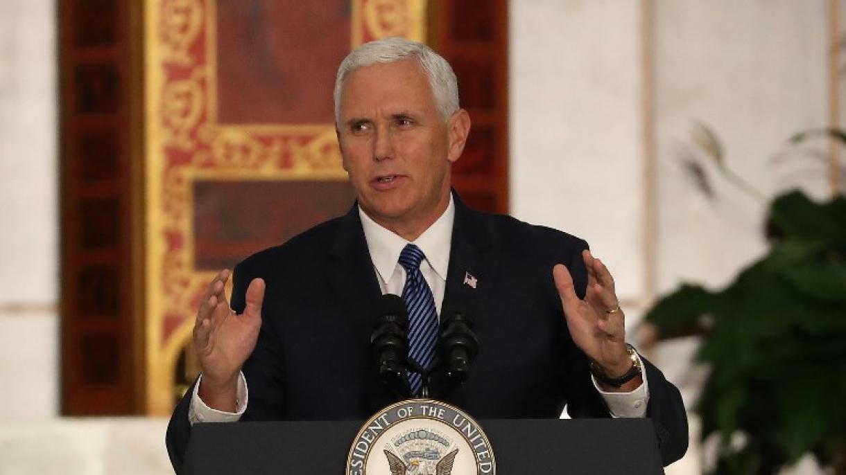 Pence: "EEUU no se quedará de brazos cruzados mientras Venezuela se desmorona"