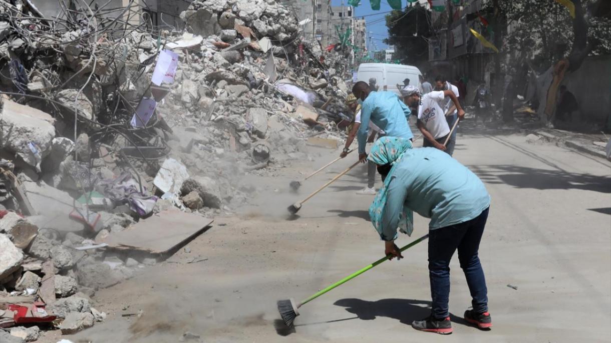 غزه‌ده آتش‌کس اوچون دیپلوماتیک چالیشمالار