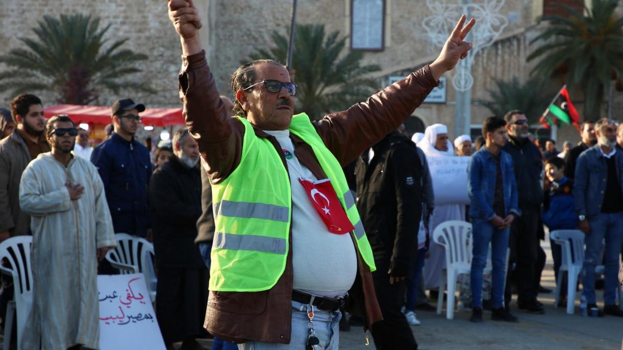 مردم لیبی علیه خلیفه حفتر به تظاهرات پرداختند