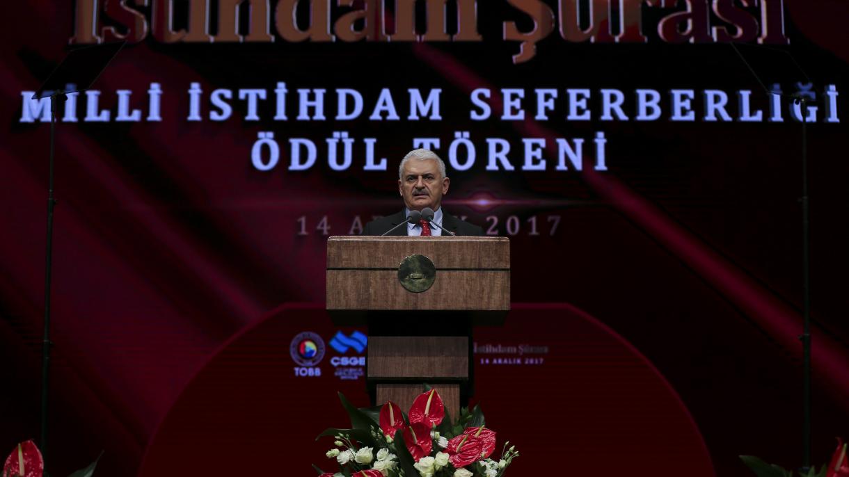 Yıldırım anuncia un alza en la exportación jamás antes visto