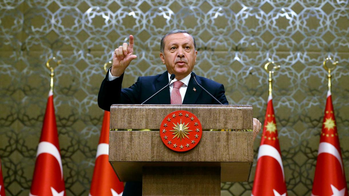 Erdogan dio respuesta a la amenaza del 14 de agosto