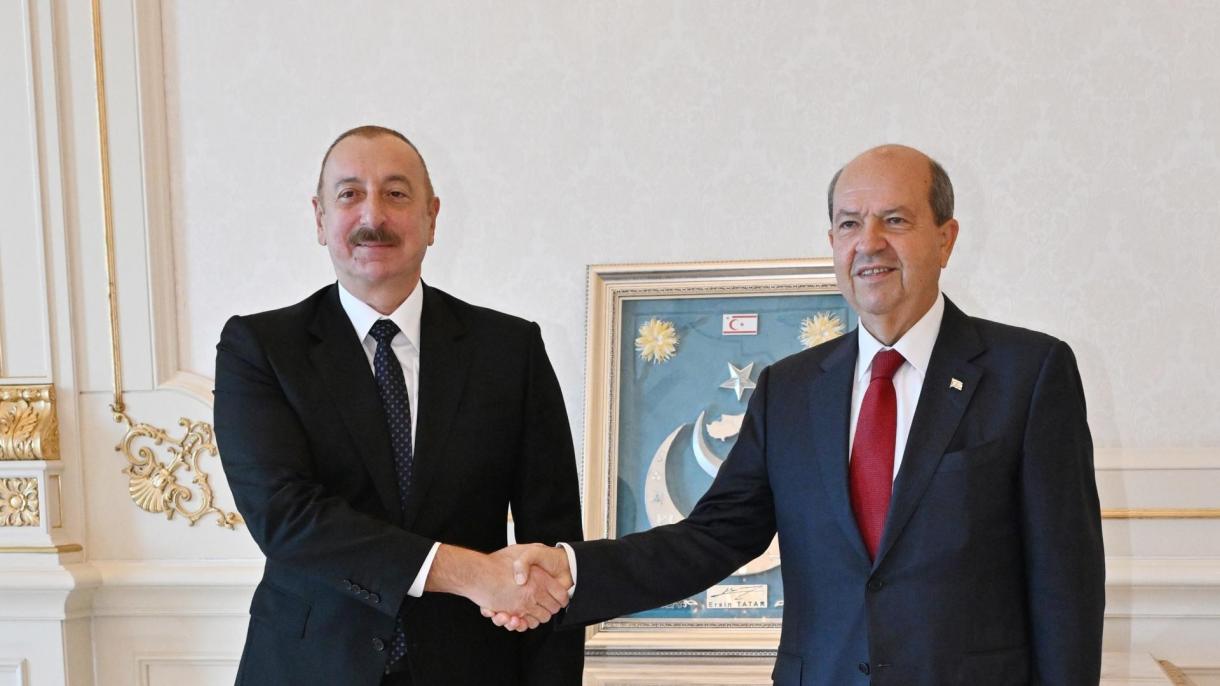 Bakuban tartózkodik az Észak-ciprusi Török Köztársaság  elnöke