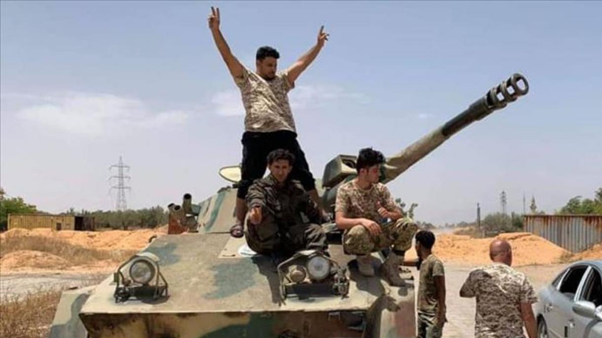 Либийската армия пое контрола на главния път използван за доставка на подкрепление