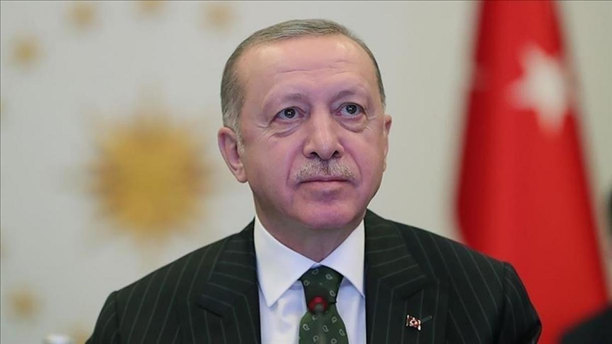 erdoghan «bir söz éqimi» paaliyitige «türkiye» ibarisi arqiliq ishtirak qildi